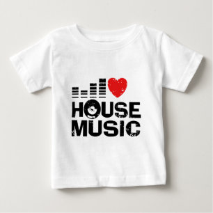 Ich liebe House-Musik Baby T-shirt