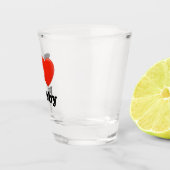 Ich Liebe hubby. Schnapsglas (Rechts)