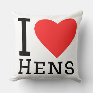 Ich liebe Hühner Kissen
