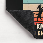 Ich liebe Hunde, ich mache Kickboxen Designs - Fra Mousepad (Ecke)