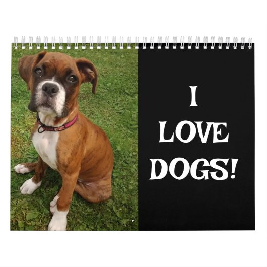 ICH LIEBE HUNDE-KALENDER KALENDER (Titelbild)