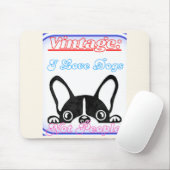 Ich liebe Hunde: Keine Menschen  Mousepad (Mit Mouse)
