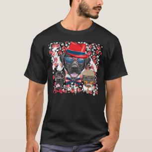 Ich Liebe Hunde Labrador Doberman und Rottweiler T-Shirt