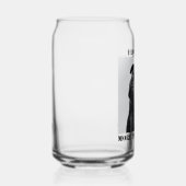 Ich Liebe Hunde mehr als Leute lustig Dosenglas (Rechts)