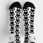 Ich Liebe Hunde Socken (Oben)