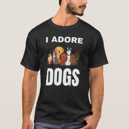 Ich liebe Hunde T-Shirt