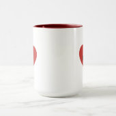Ich liebe Hunde Tasse (Zentrum)