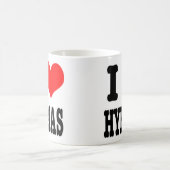 ICH LIEBE HYÄNEN KAFFEETASSE (Mittel)