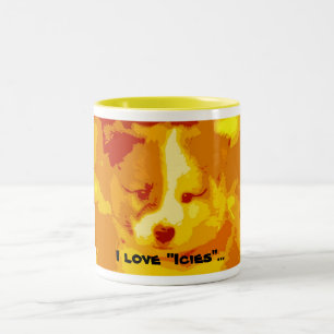 Ich liebe "Icies"... Zweifarbige Tasse