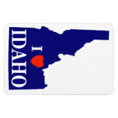 Ich liebe Idaho Magnet (Horizontal)
