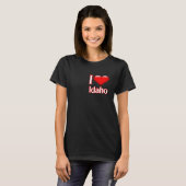 Ich liebe Idaho T-Shirt (Vorne ganz)