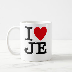 ICH LIEBE IHN KAFFEETASSE