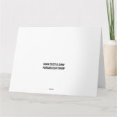 ICH LIEBE IHNEN DIE ROMANTISCHE KARTE FÜR IHN (Rückseite)