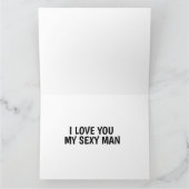 ICH LIEBE IHNEN DIE ROMANTISCHE KARTE FÜR IHN (Innenseite)