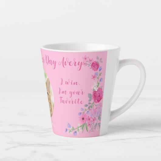 Ich Liebe Ihnen ein aktuelles, individuelles Valen Milchtasse (Rechts)