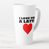 ICH LIEBE IHNEN EINE LETZTE GROSSE KAFFEE-TASSE MILCHTASSE (Rechte Ecke)