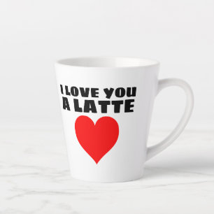 ICH LIEBE IHNEN EINE LETZTE KAFFEE-TASSE MILCHTASSE
