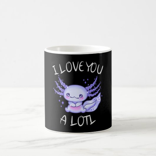 Ich Liebe Ihnen eine Lose Axolotl in der Liebe Kaffeetasse (Mittel)