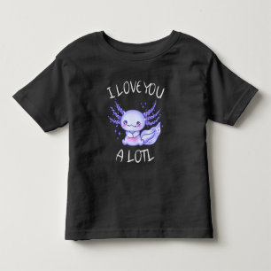 Ich Liebe Ihnen eine Lose Axolotl in Liebe T - Shi Kleinkind T-shirt