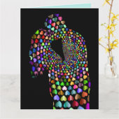 ICH LIEBE IHNEN JEDERZEIT ROMANTISCHE KARTEN (Gelbe Blume)