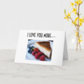 ICH LIEBE IHNEN MEHR ALS KÄSE KARTE (Gelbe Blume)