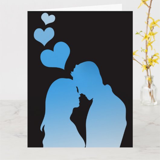 ICH LIEBE IHNEN ROMANTISCHE KARTEN (Gelbe Blume)