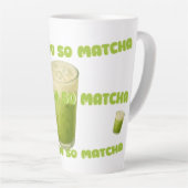 ICH LIEBE IHNEN SO MATCHA, MATCHA GREEN TEA-LIEBE MILCHTASSE (Rechte Ecke)
