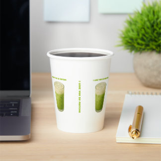 ICH LIEBE IHNEN SO MATCHA, MATCHA GREEN TEA-LIEBE PAPPBECHER