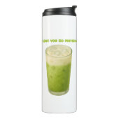 ICH LIEBE IHNEN SO MATCHA, MATCHA GREEN TEA-LIEBE THERMOSBECHER (Nach links gedreht)