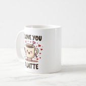 ICH LIEBE IHNEN SPÄTE KAFFEETASSE (Vorderseite Links)
