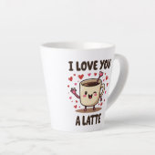 ICH LIEBE IHNEN SPÄTE MILCHTASSE (Rechte Ecke)