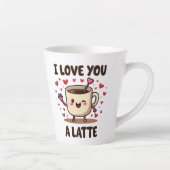 ICH LIEBE IHNEN SPÄTE MILCHTASSE (Rechts)