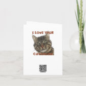 Ich Liebe Ihr Cattitude Puzzangebot Karte (Rückseite)