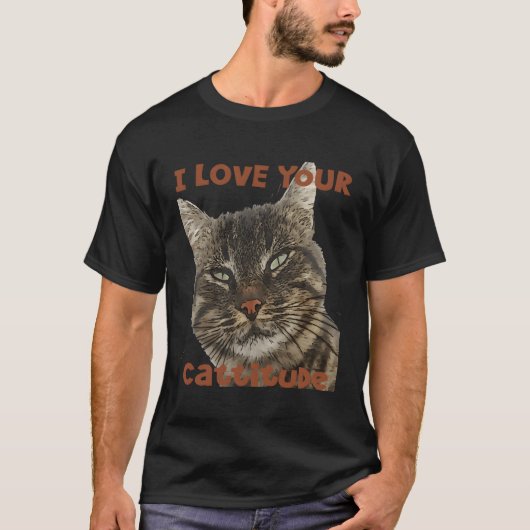 Ich Liebe Ihr Cattitude Puzzangebot T-Shirt (Vorderseite)