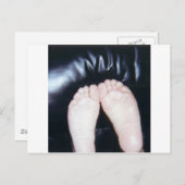 ICH LIEBE IHR FEET POSTKARTE (Vorne/Hinten)