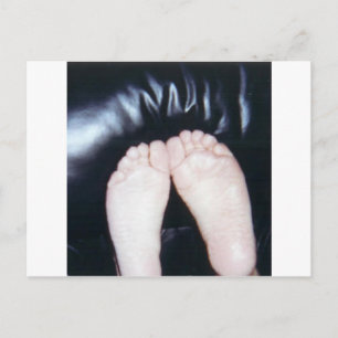 ICH LIEBE IHR FEET POSTKARTE