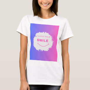 ICH LIEBE IHR LÄCHELTES SHIRT