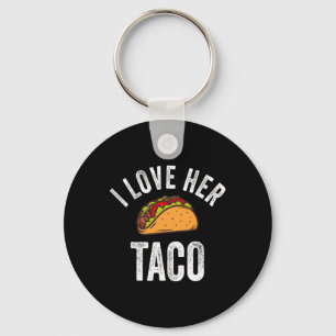 Ich Liebe ihr Taco Shirt Funny Cinco De Mayo Mexik Schlüsselanhänger
