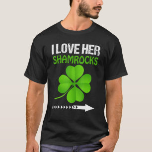 Ich Liebe Ihre Kleeblätter St Patricks Day Funny P T-Shirt