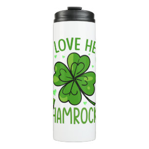 Ich Liebe Ihre Kleeblätter St Patrick's Day Thermosbecher