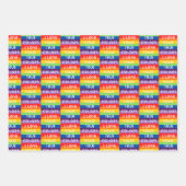 Ich Liebe Ihre wahren Farben Papierblätter Geschenkpapier Set (Vorderseite)