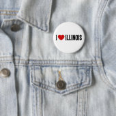 Ich liebe Illinois • Ich mag Illinois Runde Schalt Button (Beispiel)