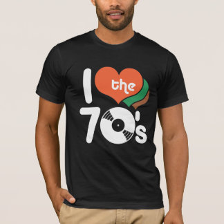Ich Liebe in den 70er Jahren T-Shirt