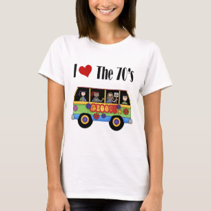 Ich Liebe in den 70er Jahren T-Shirt