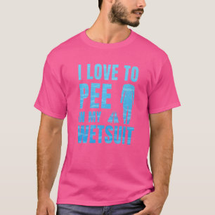 Ich Liebe in meinem Wetsuit Taucher Taucher Sno zu T-Shirt