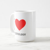 Ich liebe Infektiologie Kaffeetasse (Vorderseite Links)