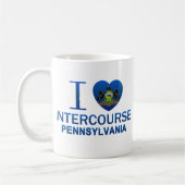 Ich liebe Intercourse, PA Kaffeetasse (Links)