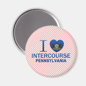 Ich liebe Intercourse, PA Magnet (Vorderseite/Rückseite)