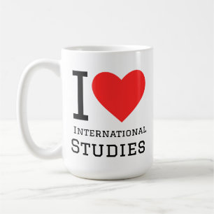 Ich liebe internationale Studien Kaffeetasse