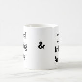 Ich Liebe Internes Auditbegleitpersonal. Auditing Kaffeetasse (Mittel)